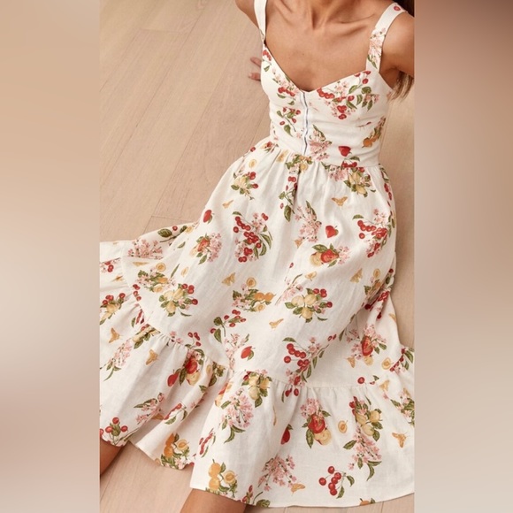 Reformation Dresses & Skirts - Reformation Dolci Linen Dress-EUC!